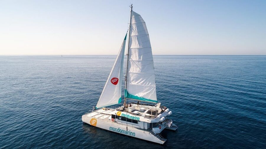 Malaga: Catamaran Sailing Cruise with Swimming & Optional DJ - How crowded is the catamaran?