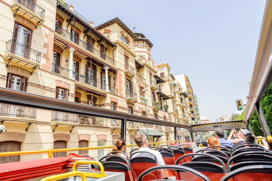 Malaga: City Sightseeing Hop-On Hop-Off Bus Tour - Green Route: botanical gardens and outer Malaga