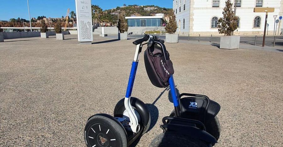 Malaga: Complete City Highlights Segway Tour - Riding uphill to Gibralfaro Castle