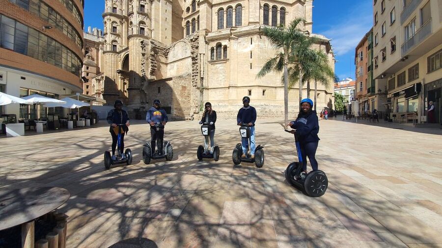 Malaga: Complete City Highlights Segway Tour - La Malagueta bullring and the route back down