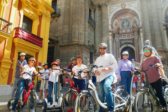 Malaga Electric Bikes Guided Tour - The climb through Gibralfaro Forest