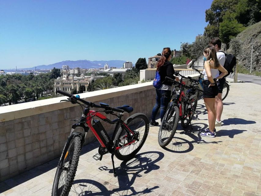 Malaga: Guided E-Bike Tour - The Bay View From Mount Gibralfaro