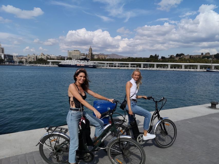 Malaga: Guided E-Bike Tour - A Pause at Mítico Balneario