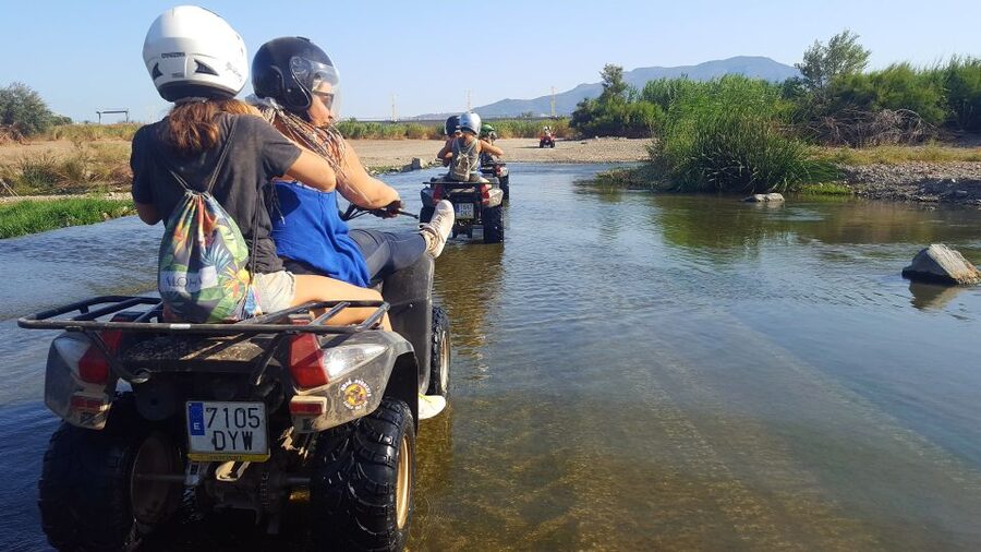 Málaga: Off-Road 2-Seater Quad Tour through Land and River - Key points to know before you book