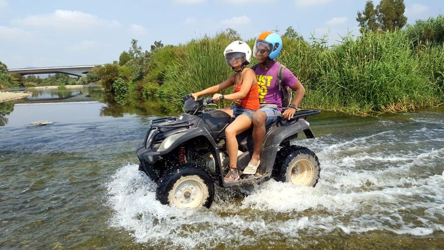 Málaga: Off-Road 2-Seater Quad Tour through Land and River - The Guadalhorce River crossing depends on the weather