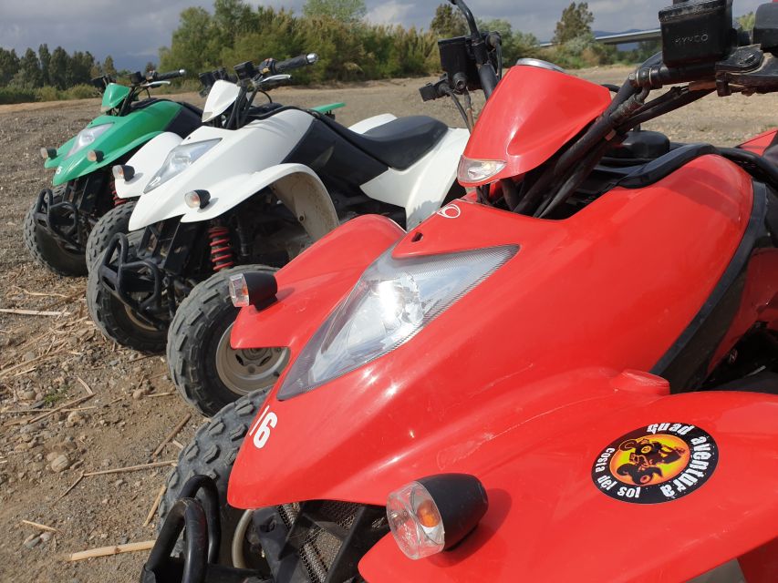Málaga: Off-Road 2-Seater Quad Tour through Land and River - Plane spotting beside Málaga Airport