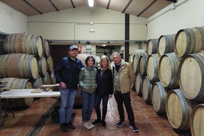 Malaga Organic Vineyard and Winery Six Wines Tapas and Transfer - Inside Antonio’s garage-style winery