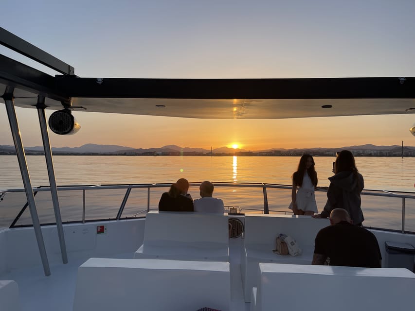 Málaga: Sunset Catamaran Trip - The sunset stop near Málaga’s harbor