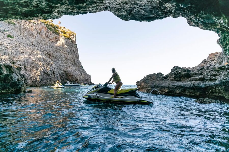 Mallorca Alcudia: Jack Sparrow Cave Jet Ski Tour - Key points to know before you book