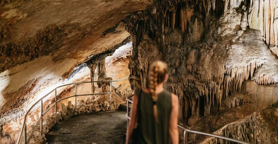 Mallorca: Caves of Drach Day Trip & Optional Caves of Hams - Walking through the four cave chambers