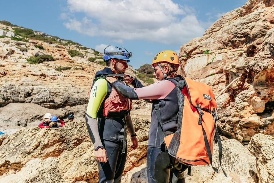 Mallorca: Cova des Coloms Caving Trip with Hotel Transfer - Reaching the water and choosing how to enter