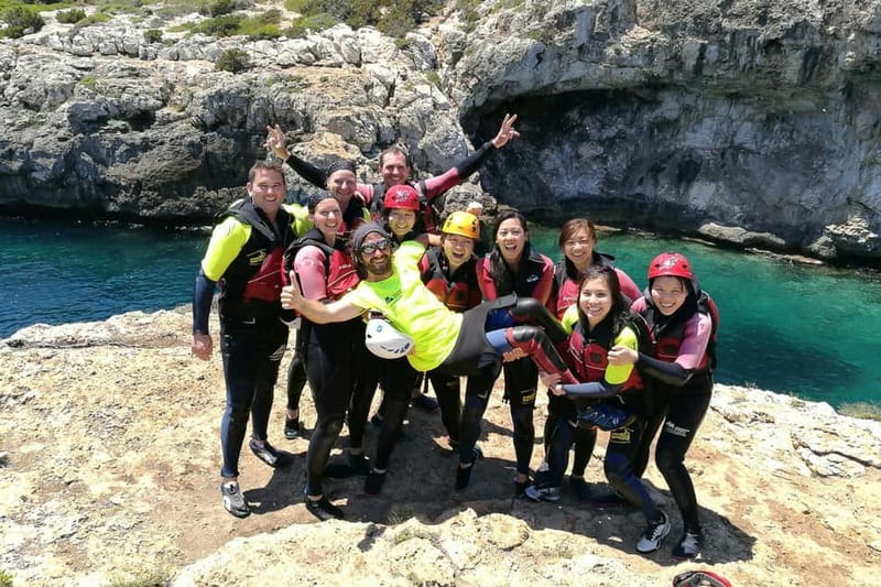 Mallorca Half-Day Coasteering Experience - Cliff jumping from 3 to 12 meters