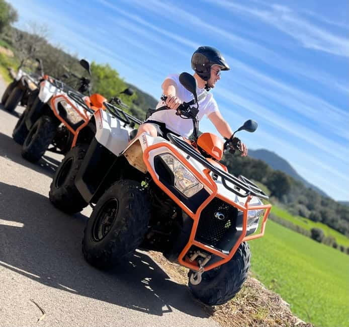 Mallorca: Quad Bike Tour, Snorkeling, and Cliff Jumping - Through forests and up Mountain Randa