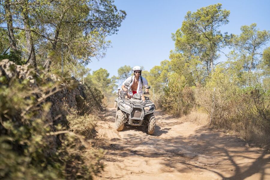 Mallorca: Quad Bike Tour, Snorkeling, and Cliff Jumping - Cliff jumping from 6 to 10 meters