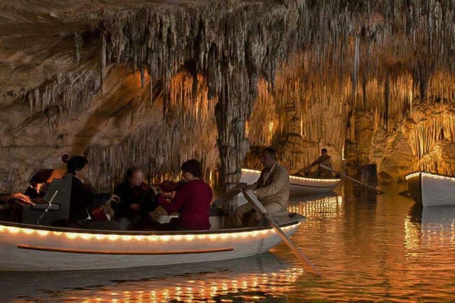 Mallorca: Ticket for Caves of Drach with Pickup Service - Pickup service, meeting points, and the bus ride