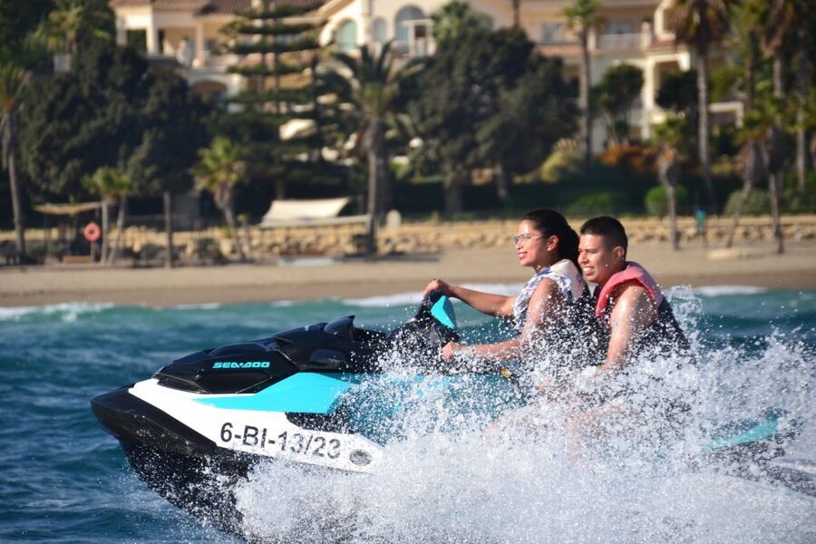 Marbella: Jet Ski at the Golden Mile - A quick burst of speed along Marbella’s Golden Mile