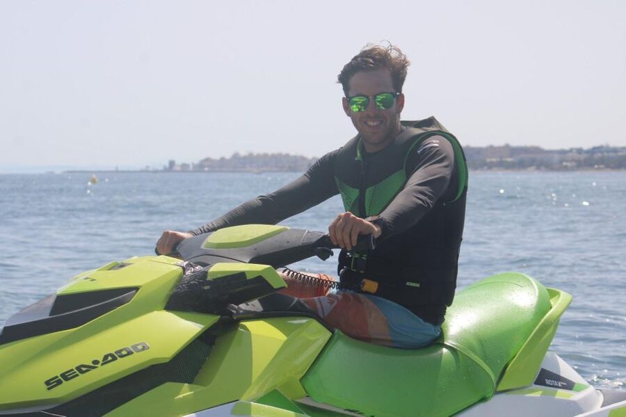 Marbella: Jet Ski at the Golden Mile - The safety briefing comes first