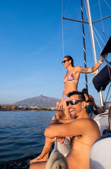 Marbella: Sailing & Dolphin Watching with Snacks and Drinks - Views toward Gibraltar and Africa