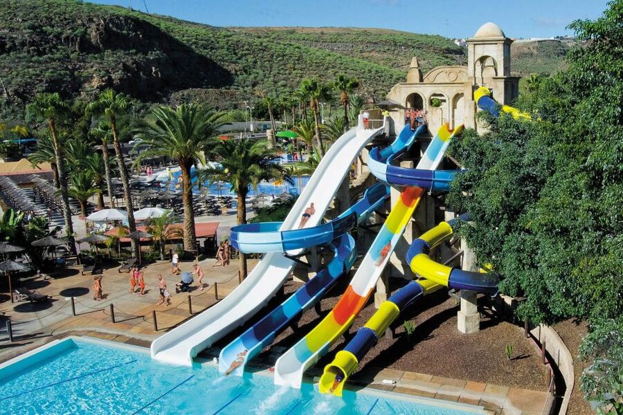 Maspalomas: Aqualand Maspalomas Water Park Entry Ticket - The Anaconda and the bigger slides