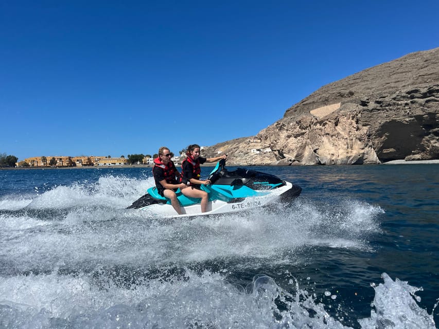 Maspalomas: Jet Ski Tour with Hotel Transfer - The safety briefing before you ride