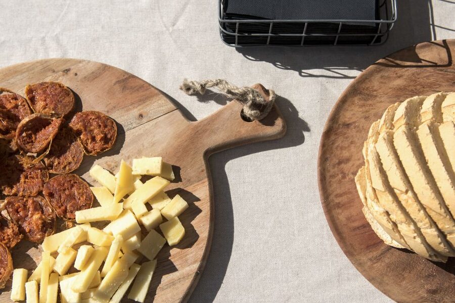 Menorca: 3.5 Hour South Coast Boat Excursion - Menorcan cheese, sobrasada, bread, and a drink
