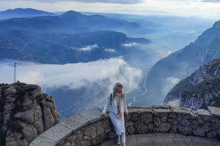 Montserrat Small Group Tour with Train and Cable Car - A guided walk through Montserrat Monastery