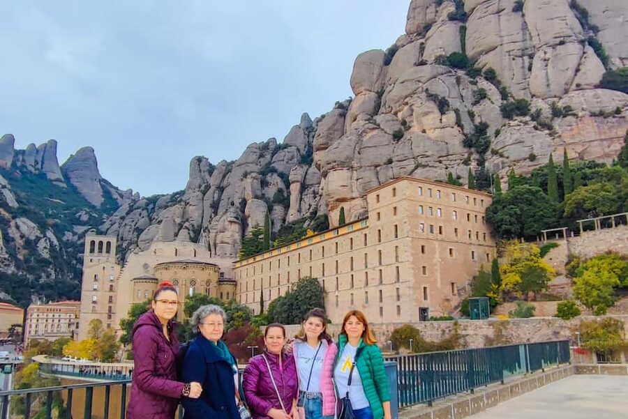 Montserrat Small Group Tour with Train and Cable Car - The Cremallera cogwheel train back down