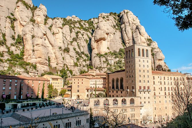 Montserrat with Black Madonna & Medieval Winery with Tapas/Lunch - The Oller del Mas castle and winery