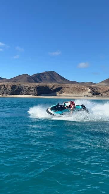 Morro Jable: Guided Jet Ski Safari (without license) - Who will enjoy this most?