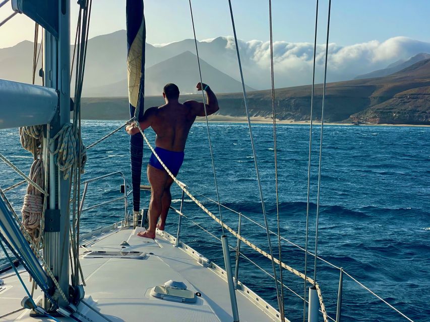 Morro Jable: Sailing Boat Excursion with Food and Drinks - The host and the atmosphere onboard