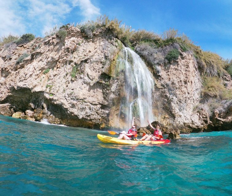 Nerja: Guided Kayak Tour Nerja Cliffs and Maro Waterfall - Key points to know before you paddle