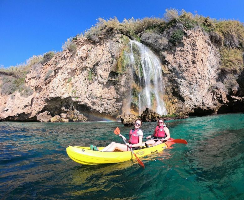 Nerja: Guided Kayak Tour Nerja Cliffs and Maro Waterfall - Why Nerja’s cliffs are best seen from a kayak