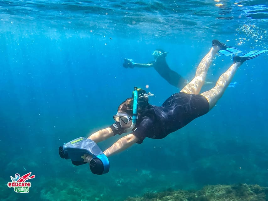 Nerja-Maro: Snorkeling & Sea Scooter Speedboat Trip - Key points at a glance
