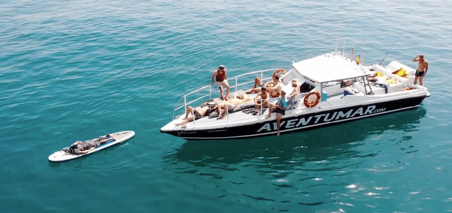 Nerja: Maro Waterfall Boat Trip with Paddleboarding & Drink - The ride along the Cliffs of Maro-Cerro Gordo