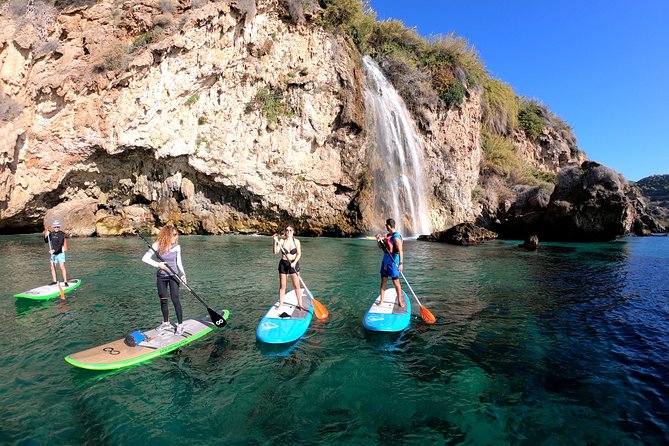 Paddle Surf Route Cliffs Nerja and Cascada de Maro + Snorkel - Along the Cliffs of Nerja and Maro