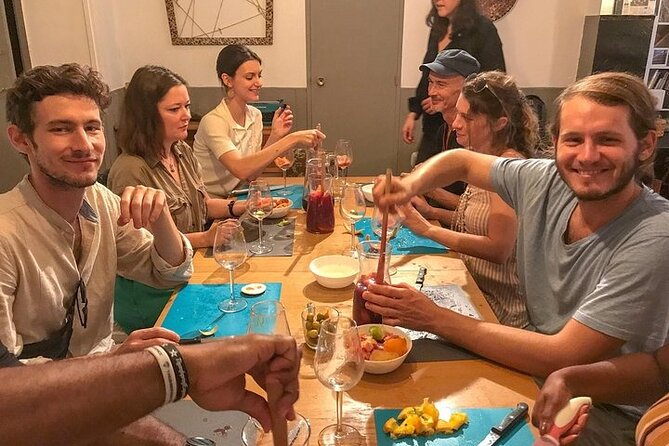 Paella Workshop with Bottomless Sangria in Central Madrid - Eating the Chicken and Seafood Paella