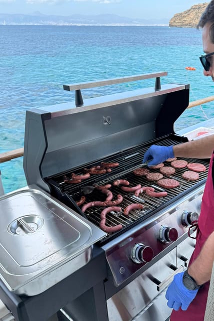 Palma Bay: Boat Tour with BBQ, Snorkelling, & Sunset Option - BBQ lunch and the included drink