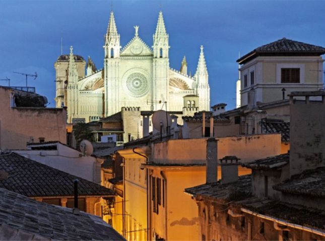 Palma de Mallorca: Old Town Atmospheric Evening Tour - Almudaina Palace and the city’s layers