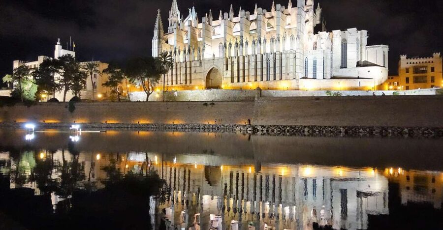 Palma de Mallorca: Old Town Atmospheric Evening Tour - La Llotja and Consolat del Mar