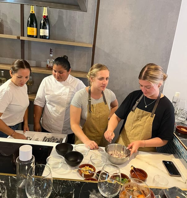Palma: Mediterranean Cooking Class with Drinks - Chopping, sautéing, and learning the island’s food story