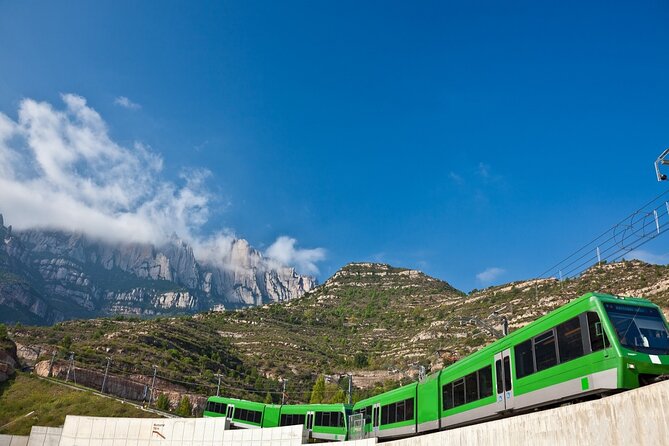 Panoramic Barcelona and Montserrat with Cog-Wheel Train - The coach ride leads to Montserrat’s serrated mountain