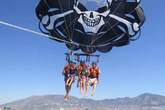 Parasailing in Fuengirola - The Highest Flights on the Costa - Starting at Puerto Deportivo de Fuengirola