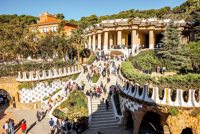 Park Guell Guided Tour with Skip the Line Tickets - The mosaic dragon and storybook entrance