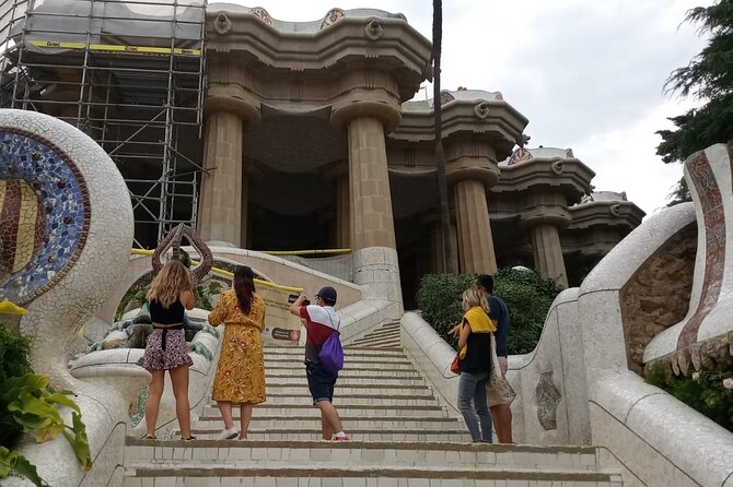 Park Guell Guided Tour with Skip the Line Tickets - The Hall of Columns and its mosaic ceiling