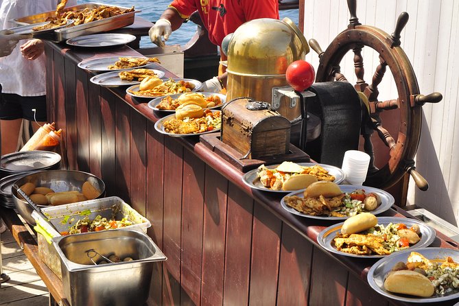 Pirate Adventure Boat Tour with Lunch in Fuerteventura - Canarian lunch, drinks, and the food question