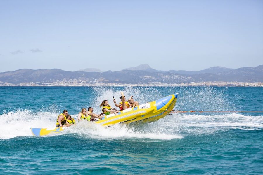 Playa de Palma: Banana Boat Ride - What the Playa de Palma ride is really like