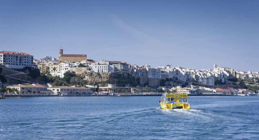 Port Mahon: 1-Hour Harbor Cruise with Underwater Views - Colonial houses, Nelson, and the Mahon skyline