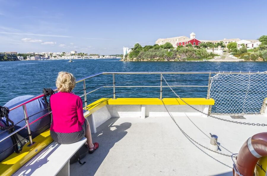 Port Mahon: 1-Hour Harbor Cruise with Underwater Views - The northern shore, from naval base to summer houses