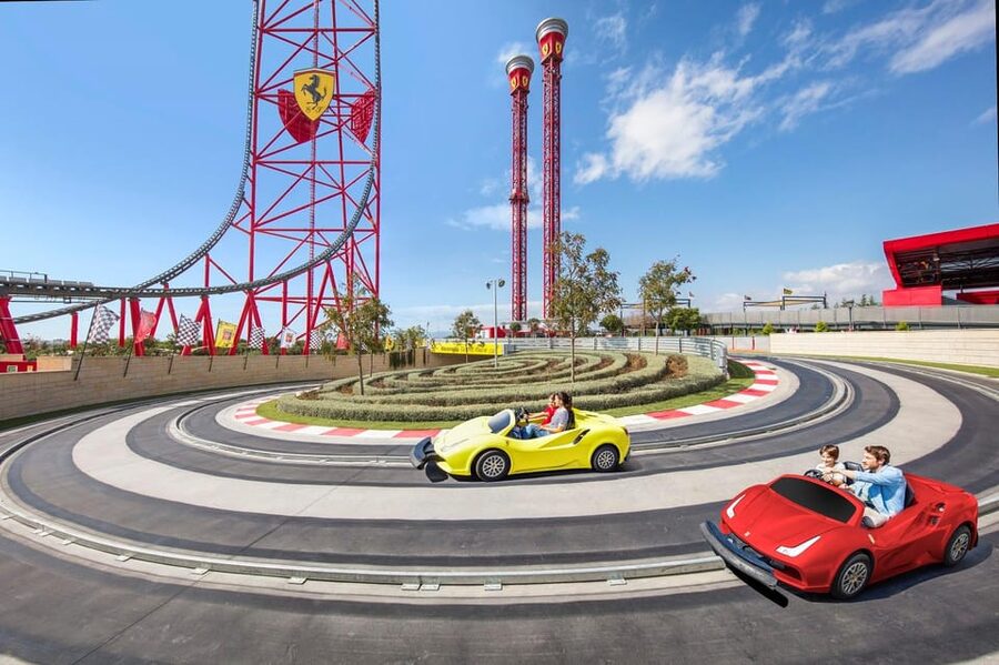 PortAventura and Ferrari Land: Full-Day Trip from Barcelona - The return coach at around 7 PM