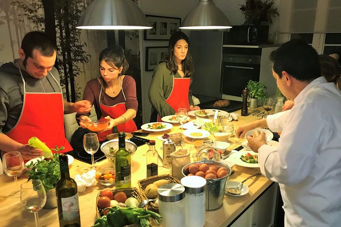 Premium Paella Cooking Class & 10 Spanish Tapas - An 18th-century apartment with a dining-room feel
